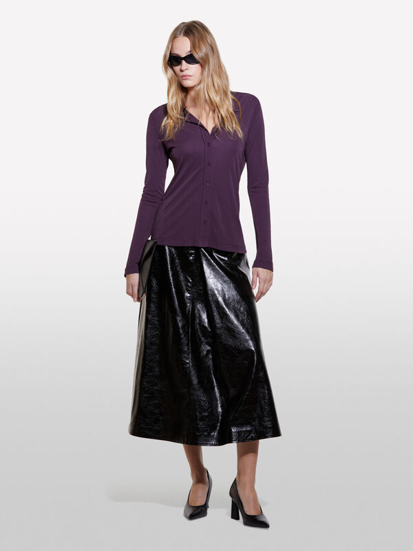 Full midi skirt - women's midi skirts | Sisley