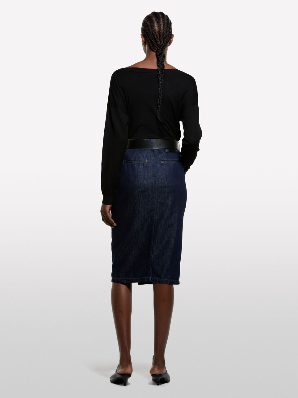 BOAT-NECK SWEAT.L/S Women image number null