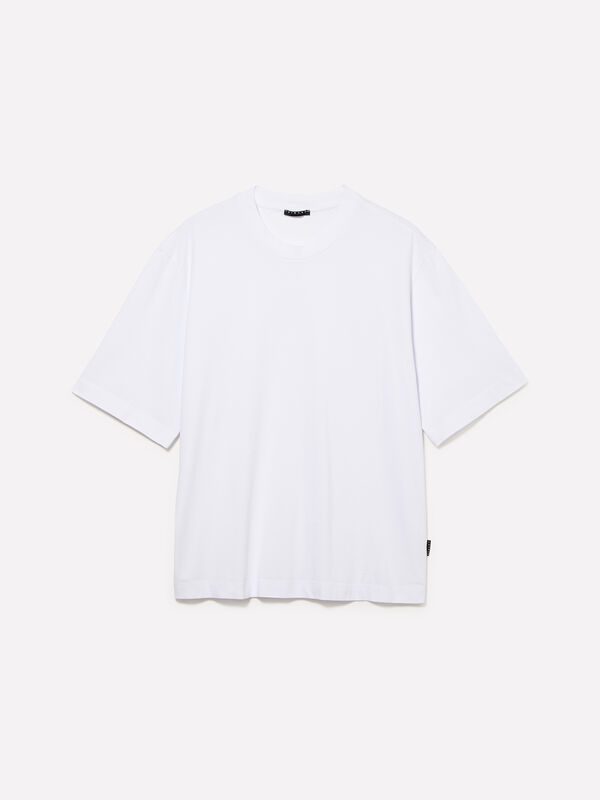 Relaxed fit T-shirt - men's short sleeve t-shirts | Sisley