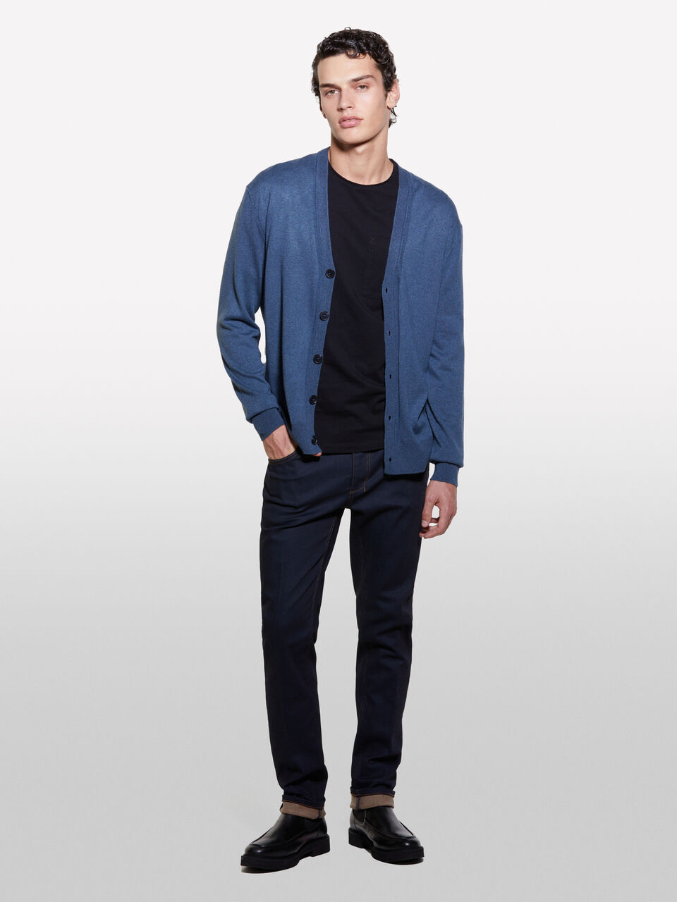 L/S CARDIGAN Men image number null