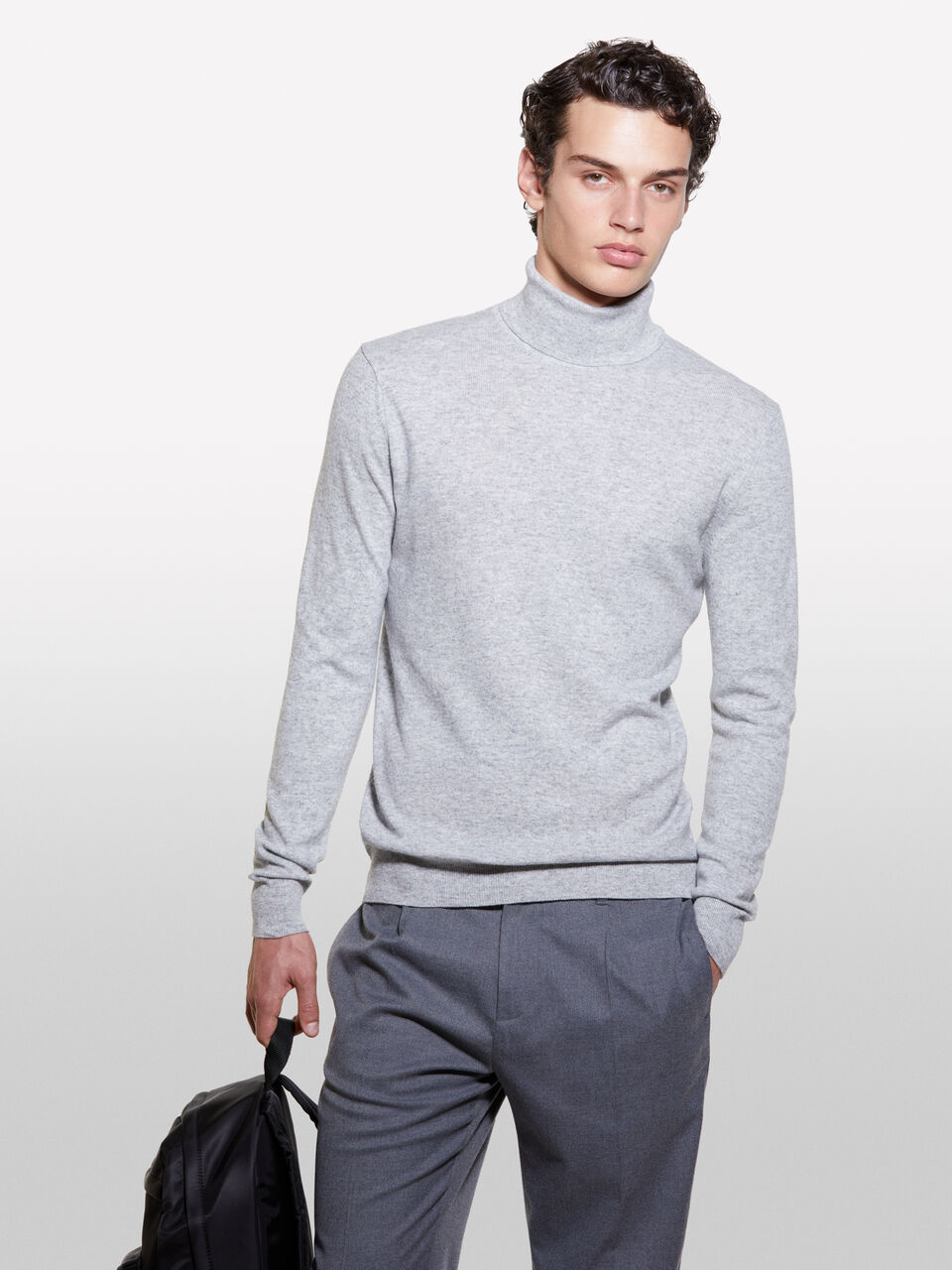 TURTLE NECK SW. L/S Men image number null