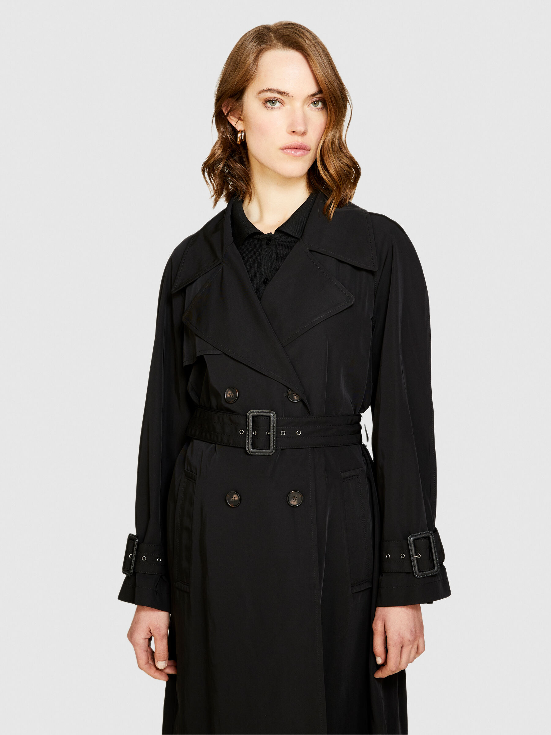 Glossy new arrivals trench coat