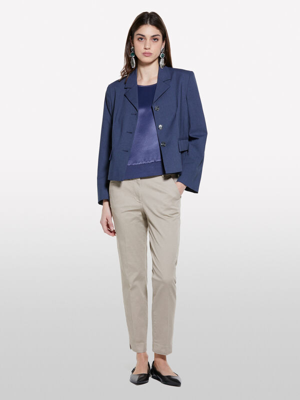 Beige chinos - women's chino trousers | Sisley
