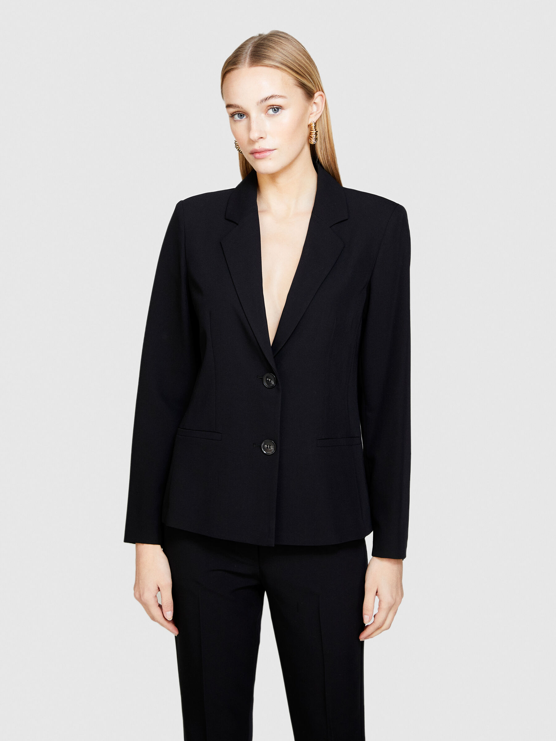 Formal blazer, Black - Sisley