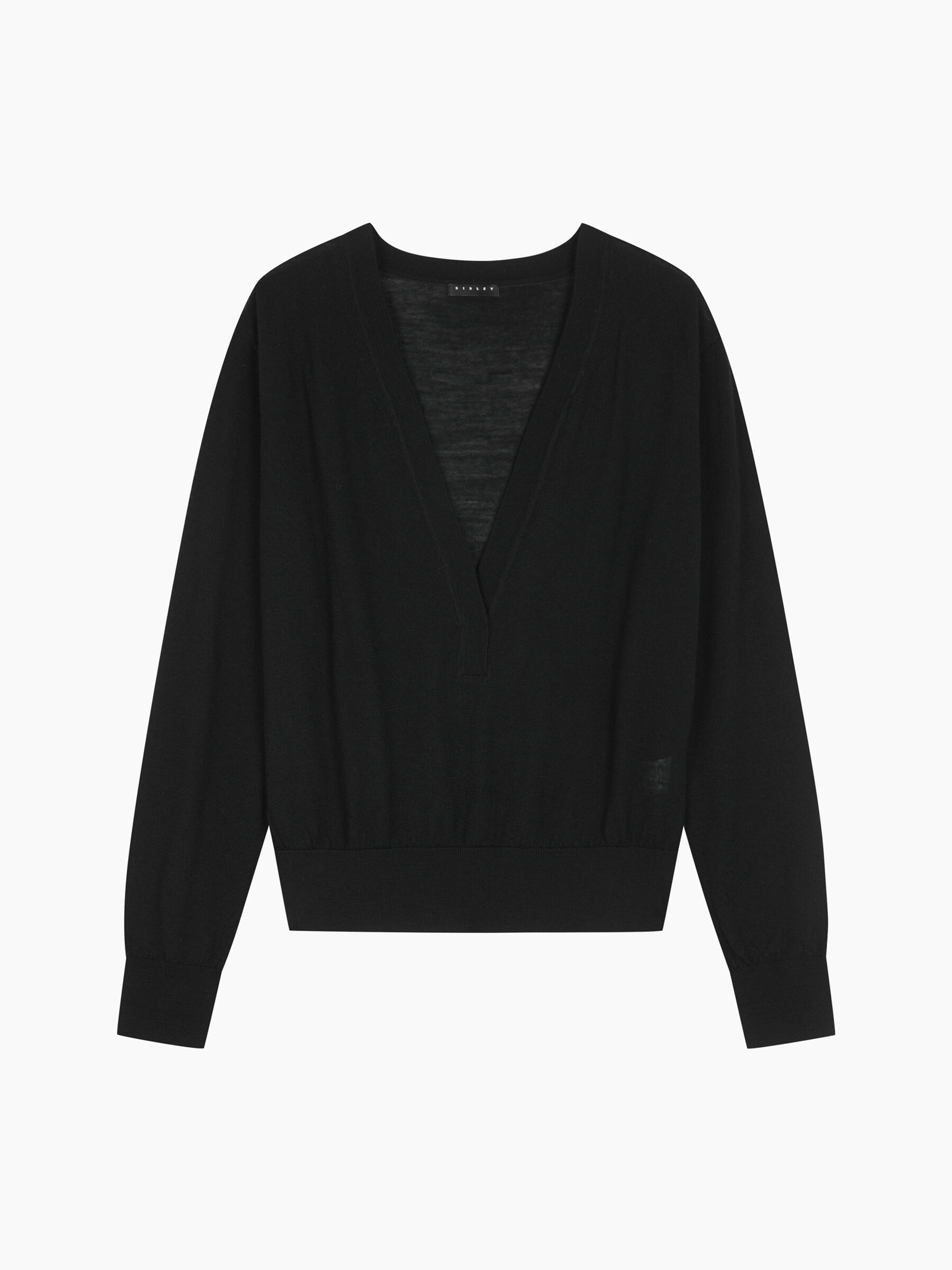 V NECK SWEATER L/S Women image number null
