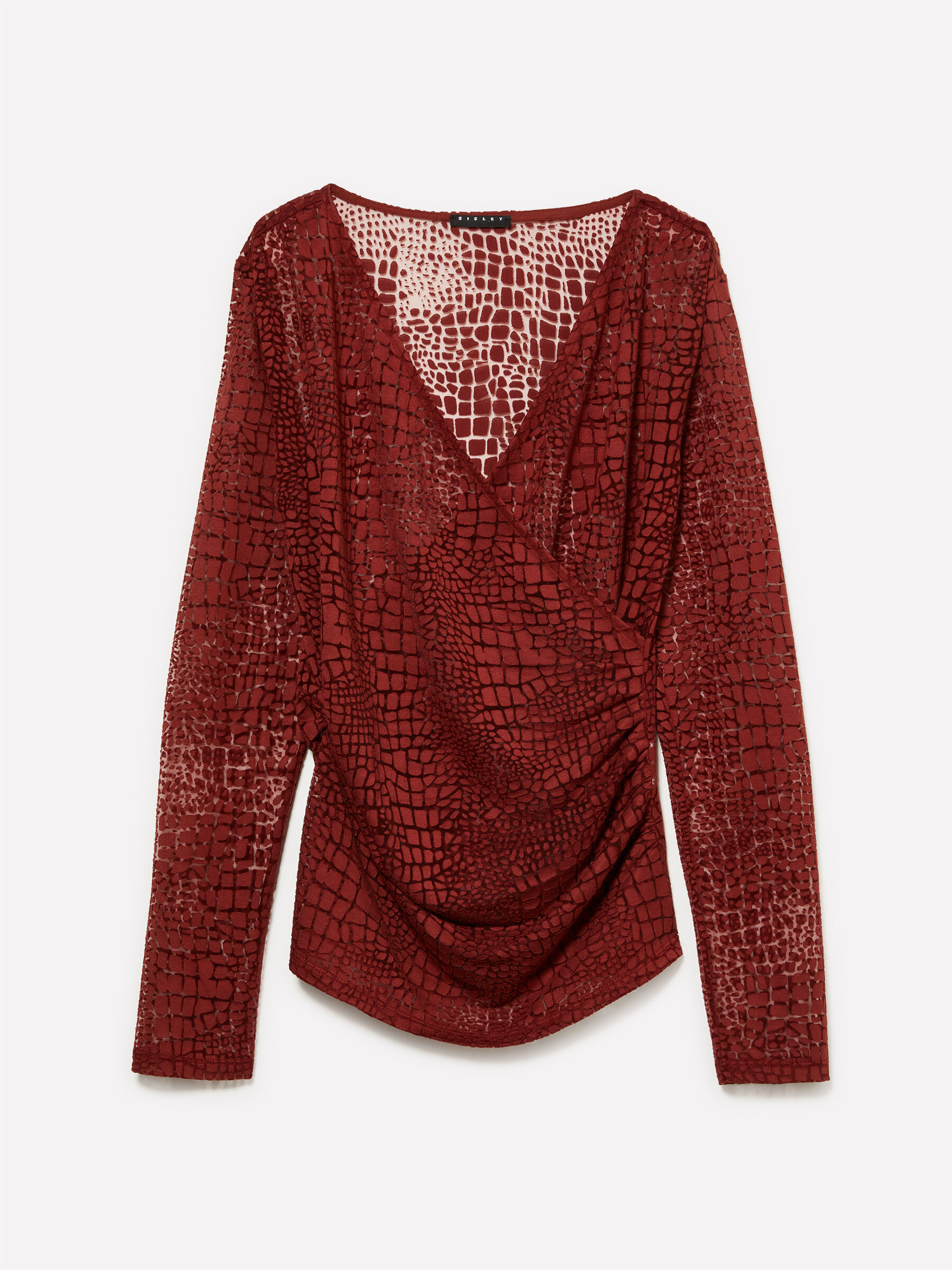V NECK SWEATER L/S Women image number null