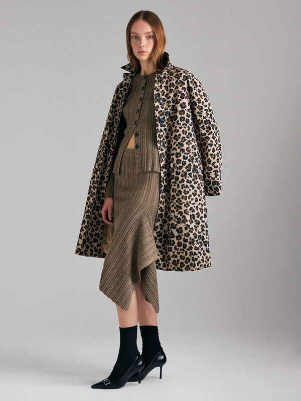 Ribbed cardigan - women's cardigans | Sisley