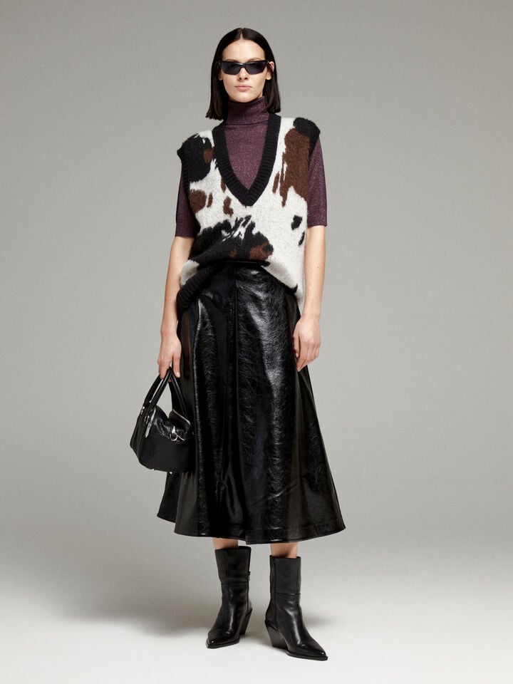 S/L V NECK SWEATER Women