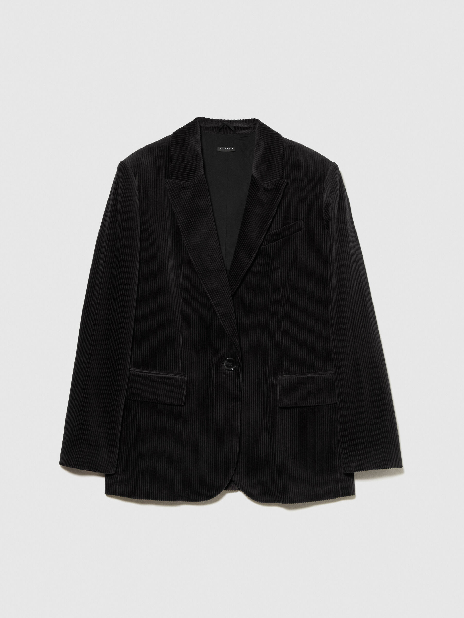 Women's black corduroy discount blazer