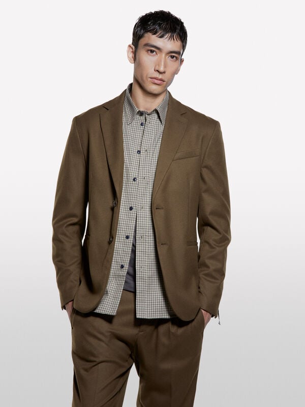 Comfort fit blazer - men's blazers | Sisley