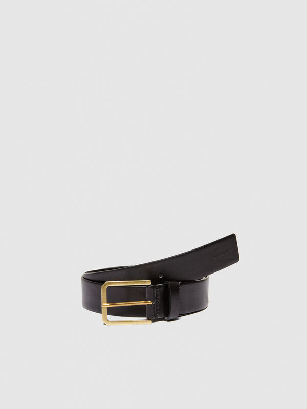 Belt with square buckle Women