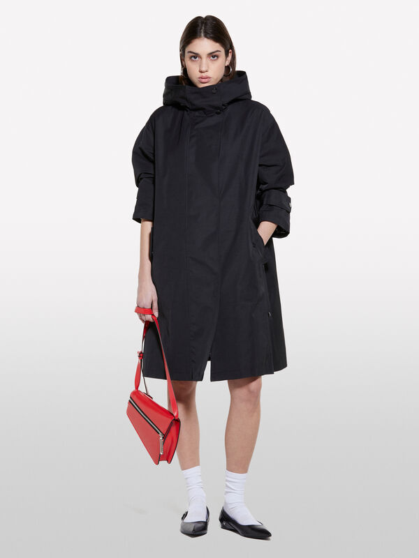 Oversized fit parka - women's parkas | Sisley