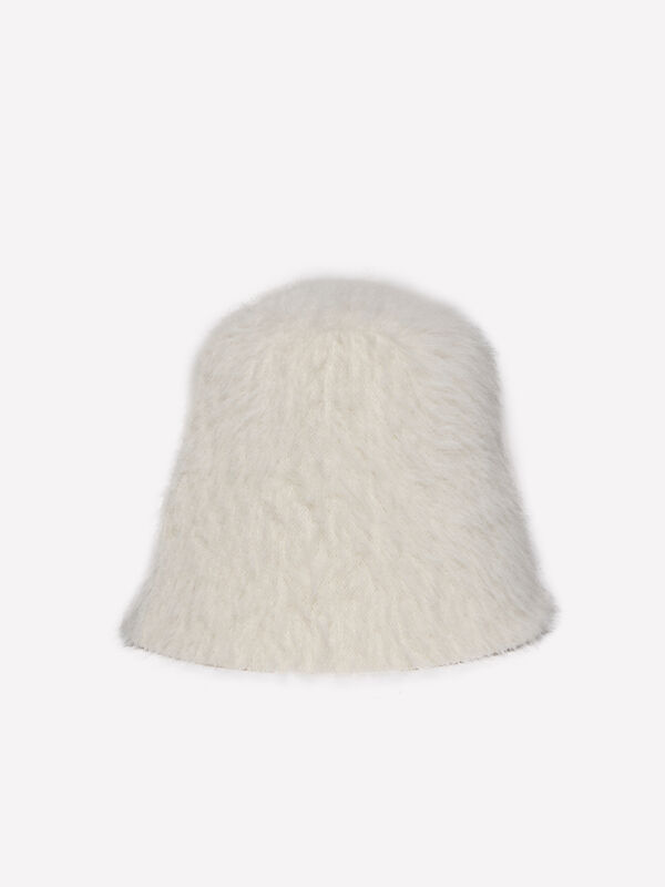 Cream white cloche hat - women's hats | Sisley