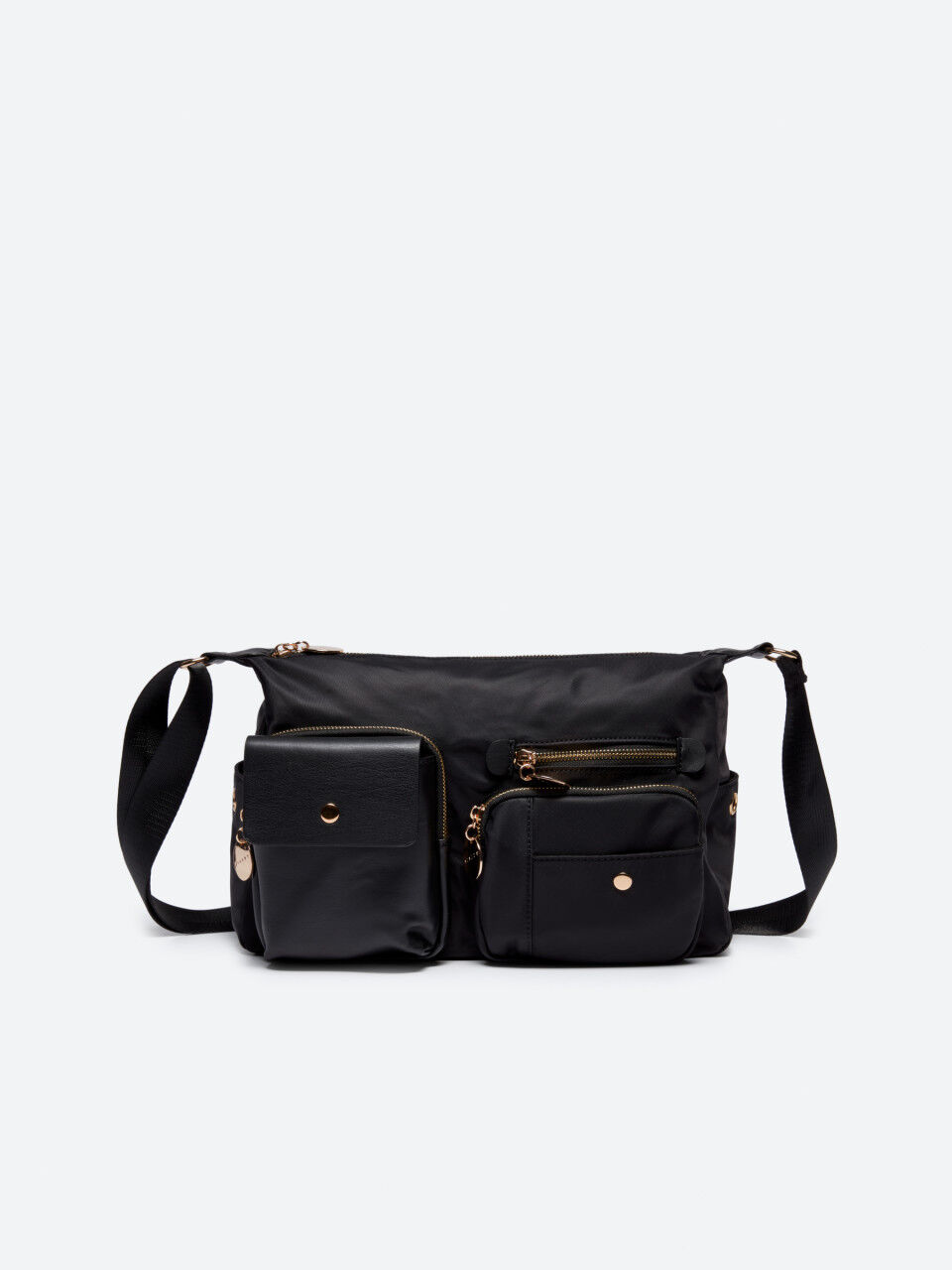 Multi-pocket crossbody bag