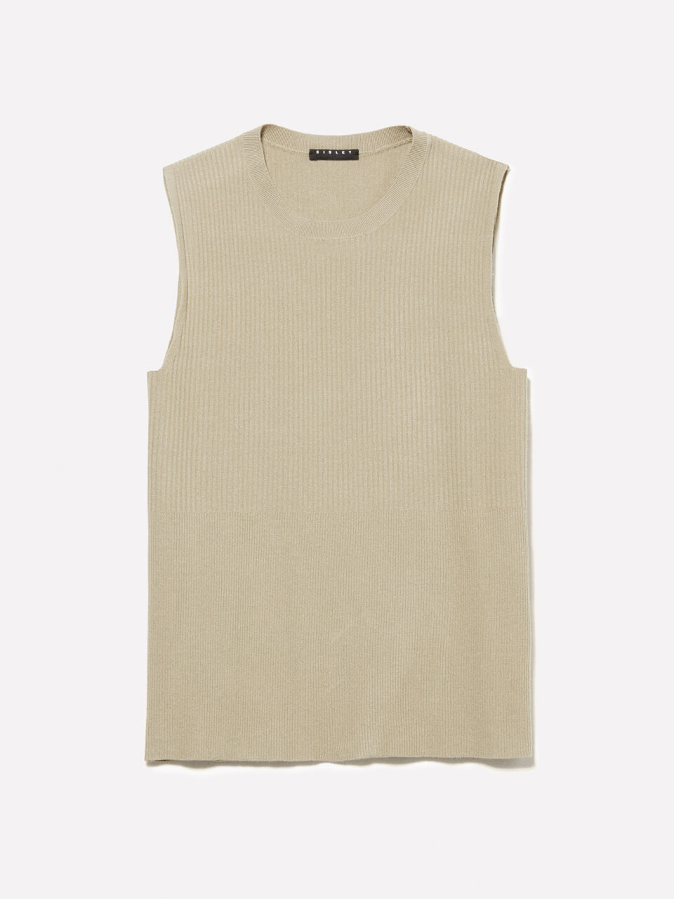 SLEEVELESS SWEATER Women image number null