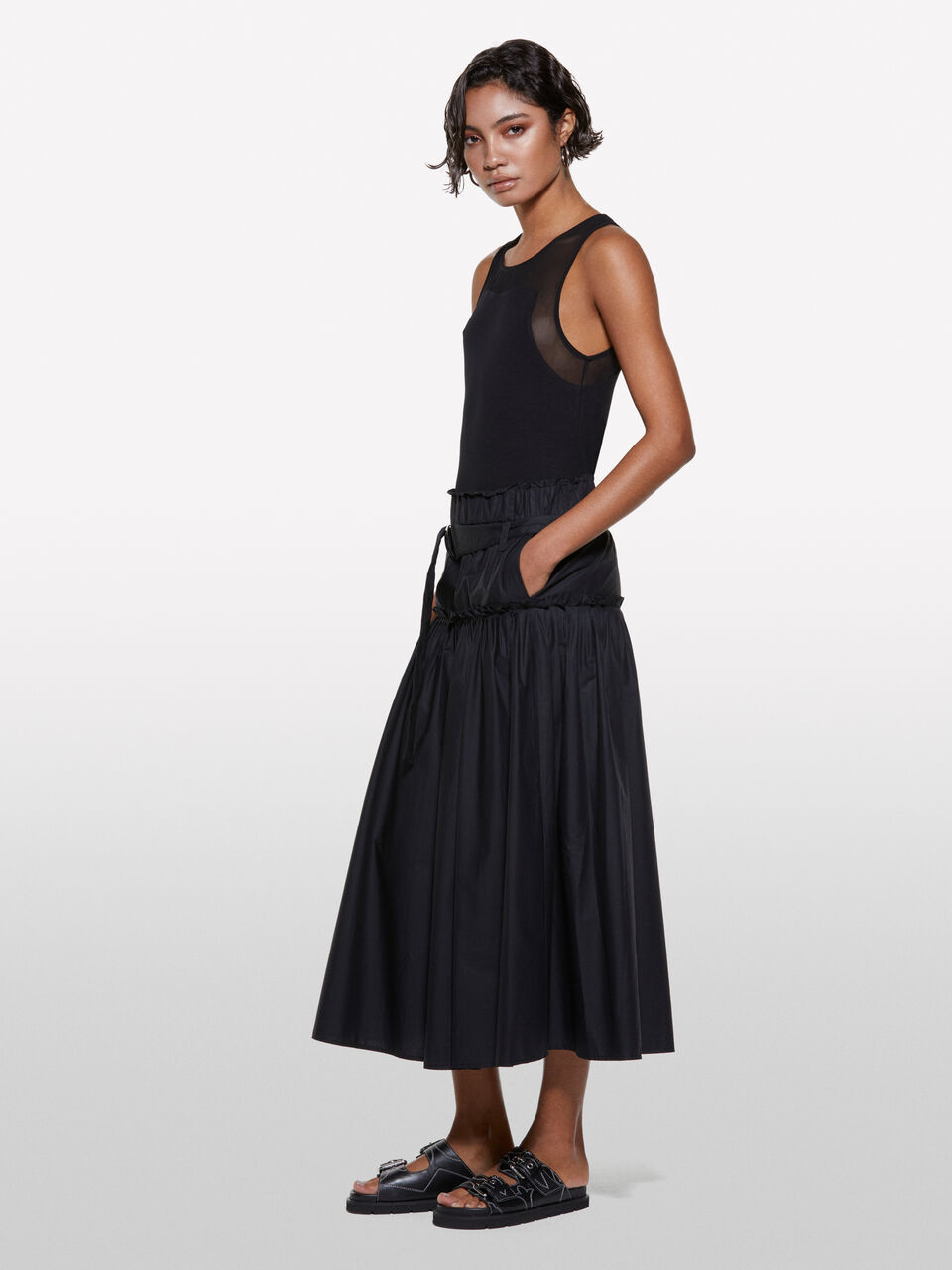 SKIRT + BELT Women image number null