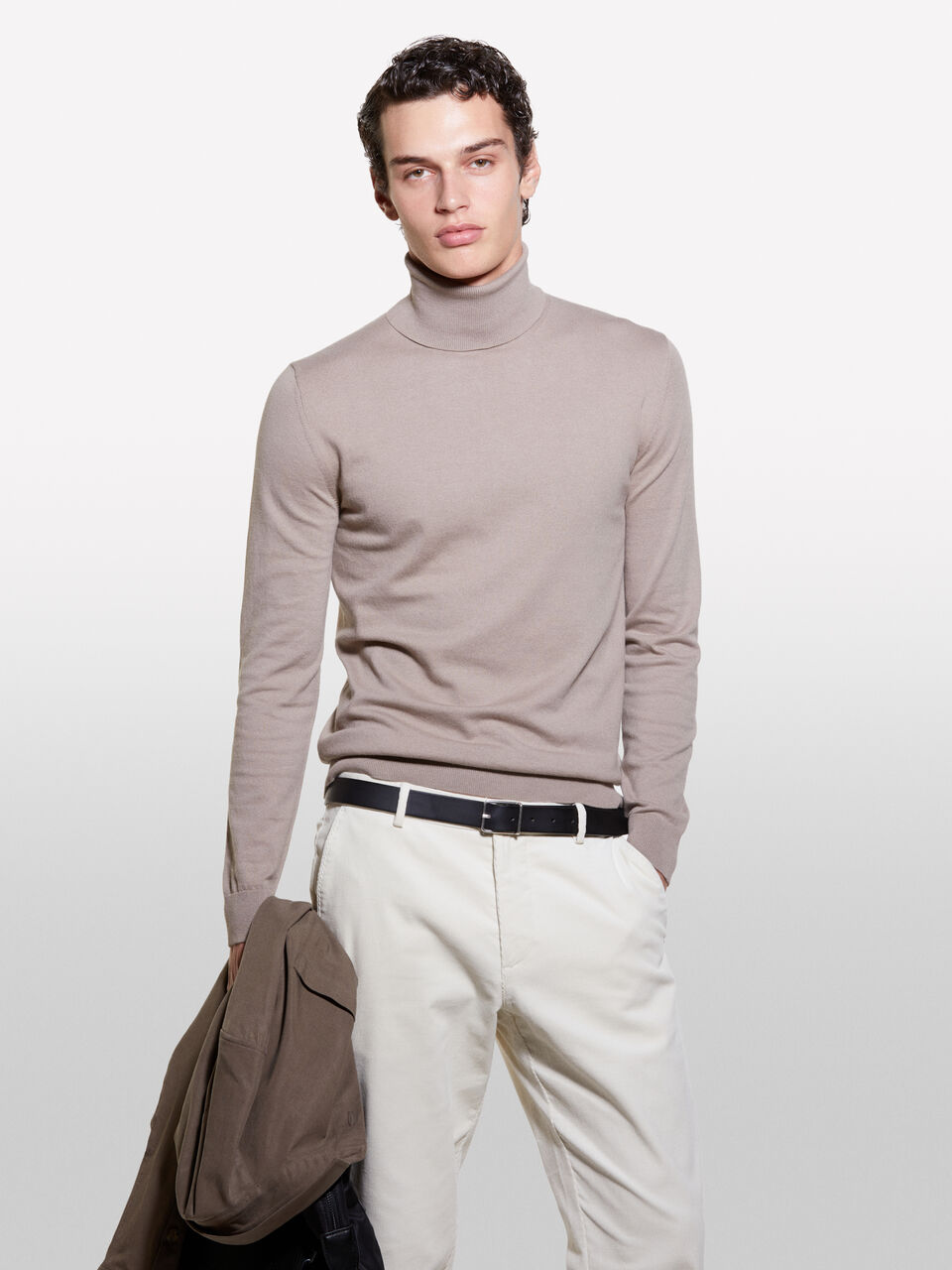 TURTLE NECK SW. L/S Men image number null