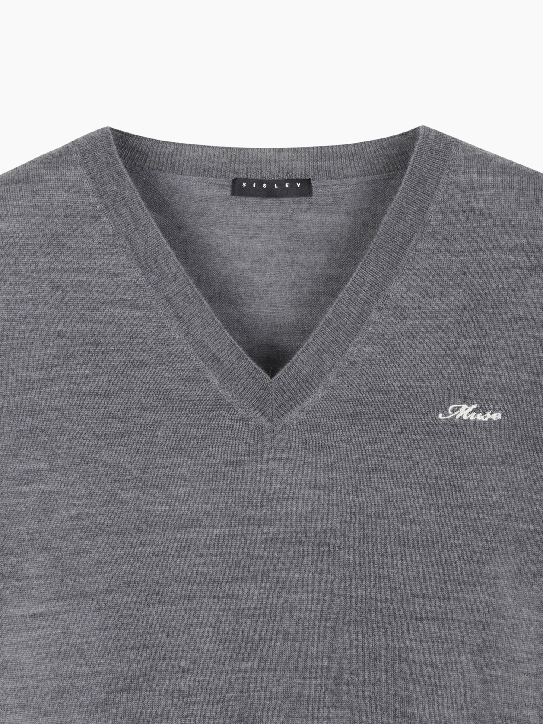 V NECK SWEATER H/S Women image number null
