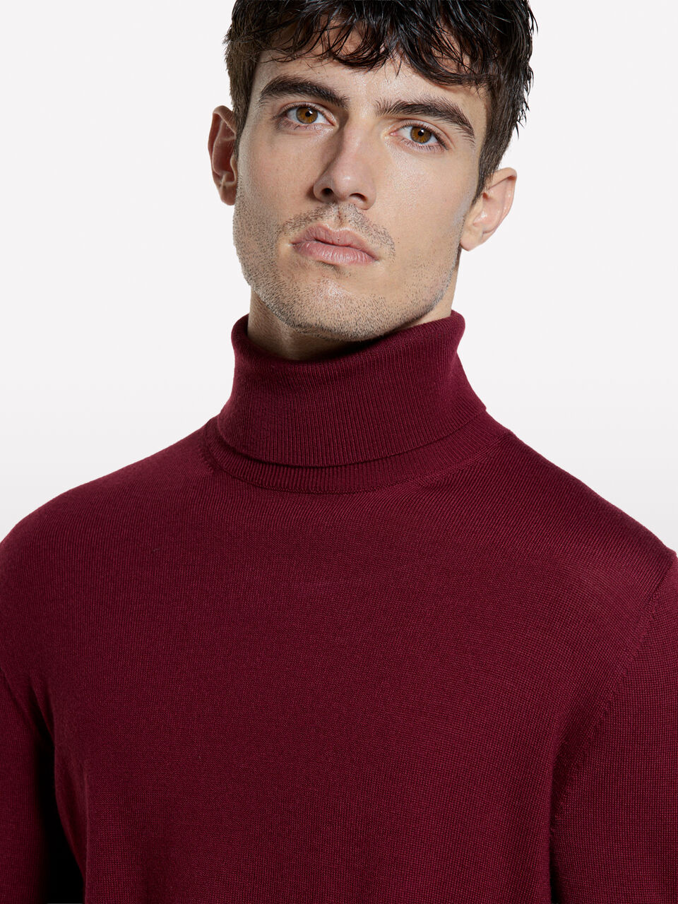 TURTLE NECK SWEATER Men image number null