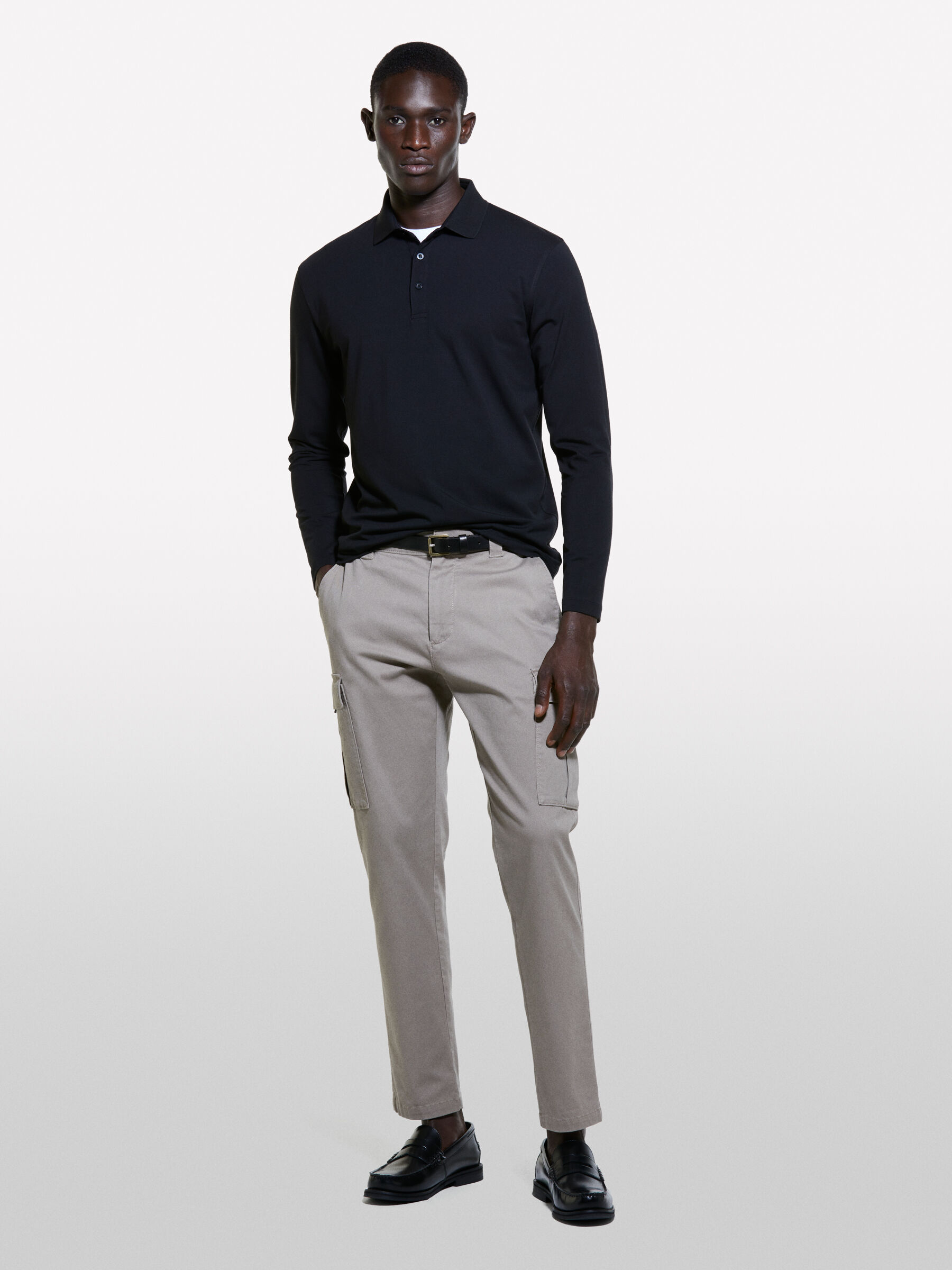 L/S POLO SHIRT Men image number null