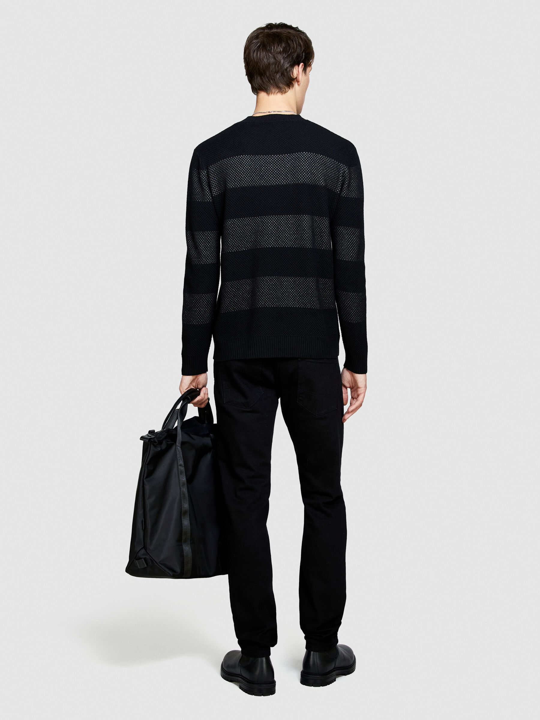 Striped sweater Men image number null