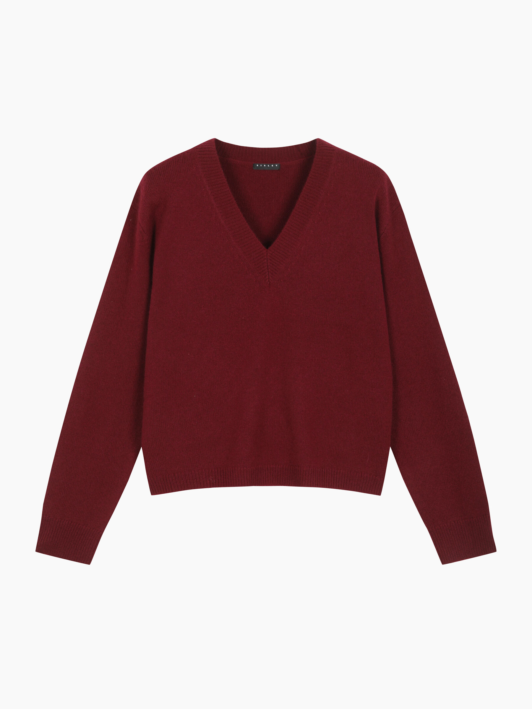 V NECK SWEATER L/S Women image number null