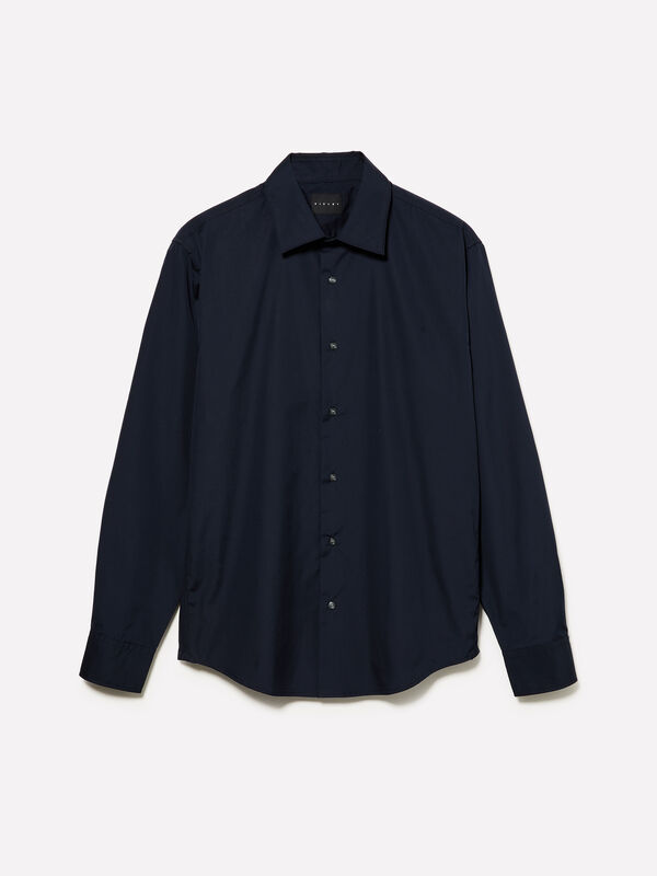 100% cotton shirt - men's regular fit shirts | Sisley