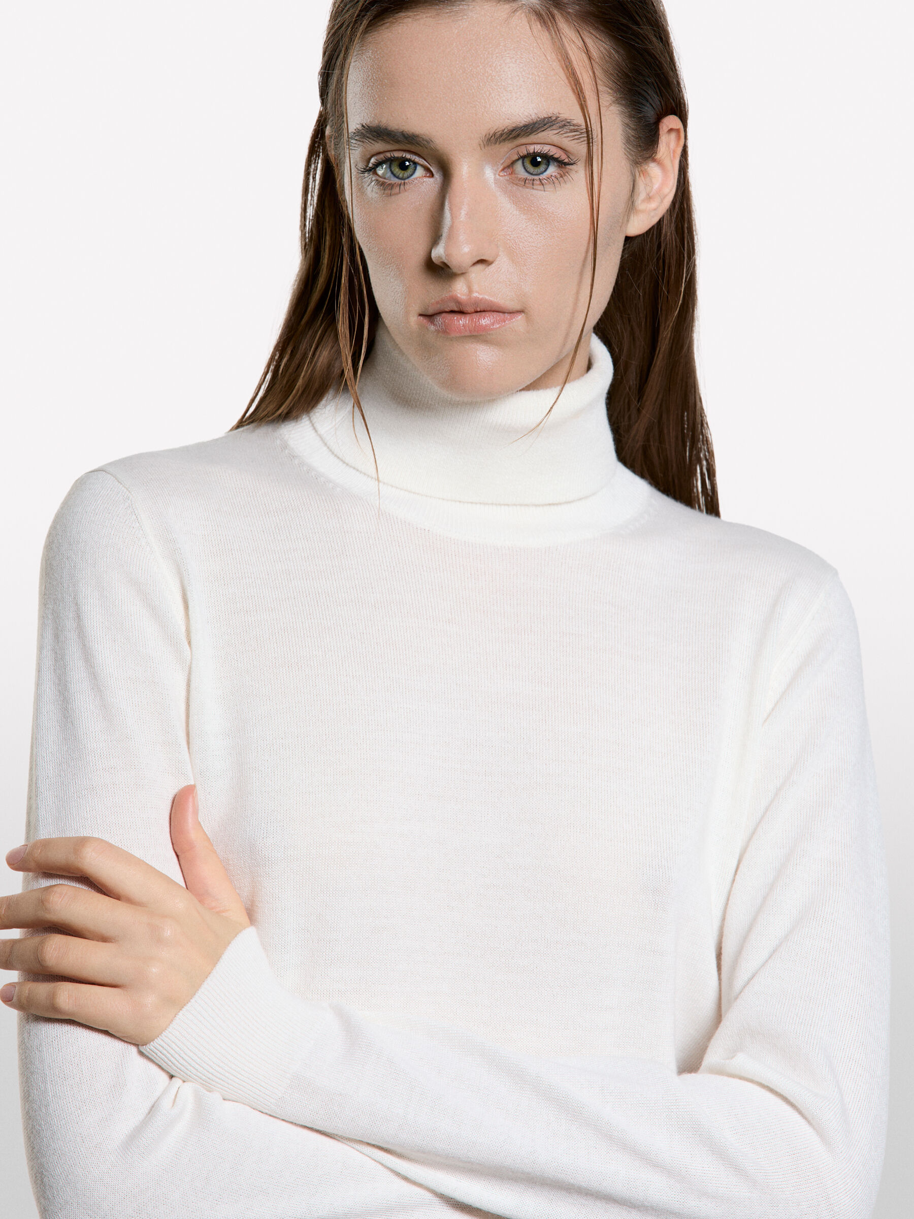 TURTLE NECK SWEATER Women image number null