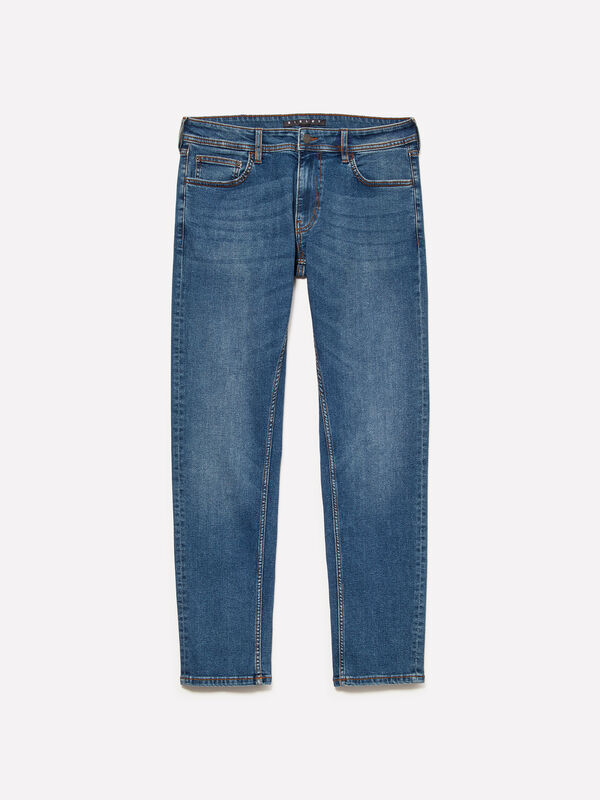 Light blue Style 74 slim fit jeans - men's slim fit jeans | Sisley