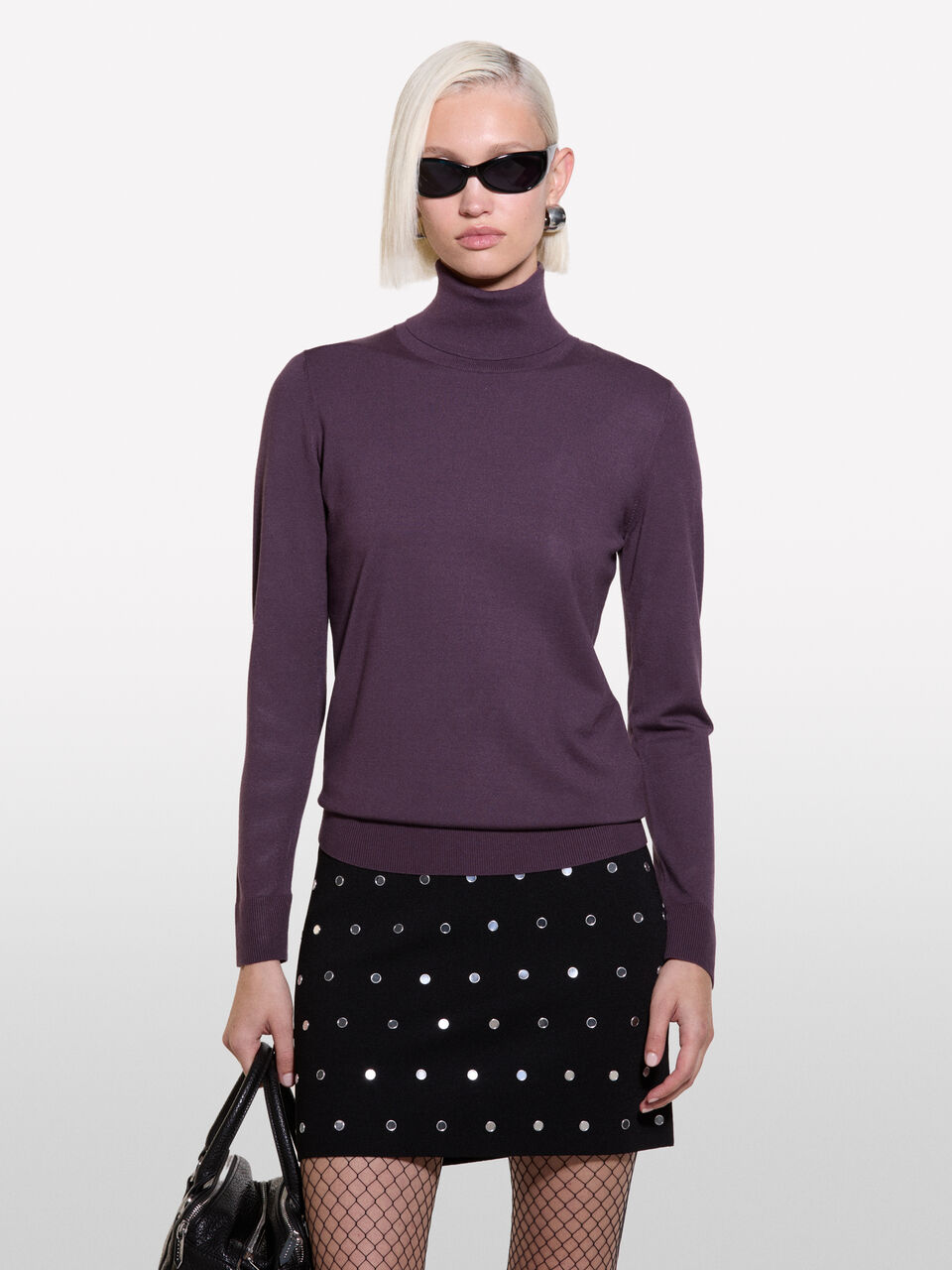TURTLE NECK SWEATER Women image number null