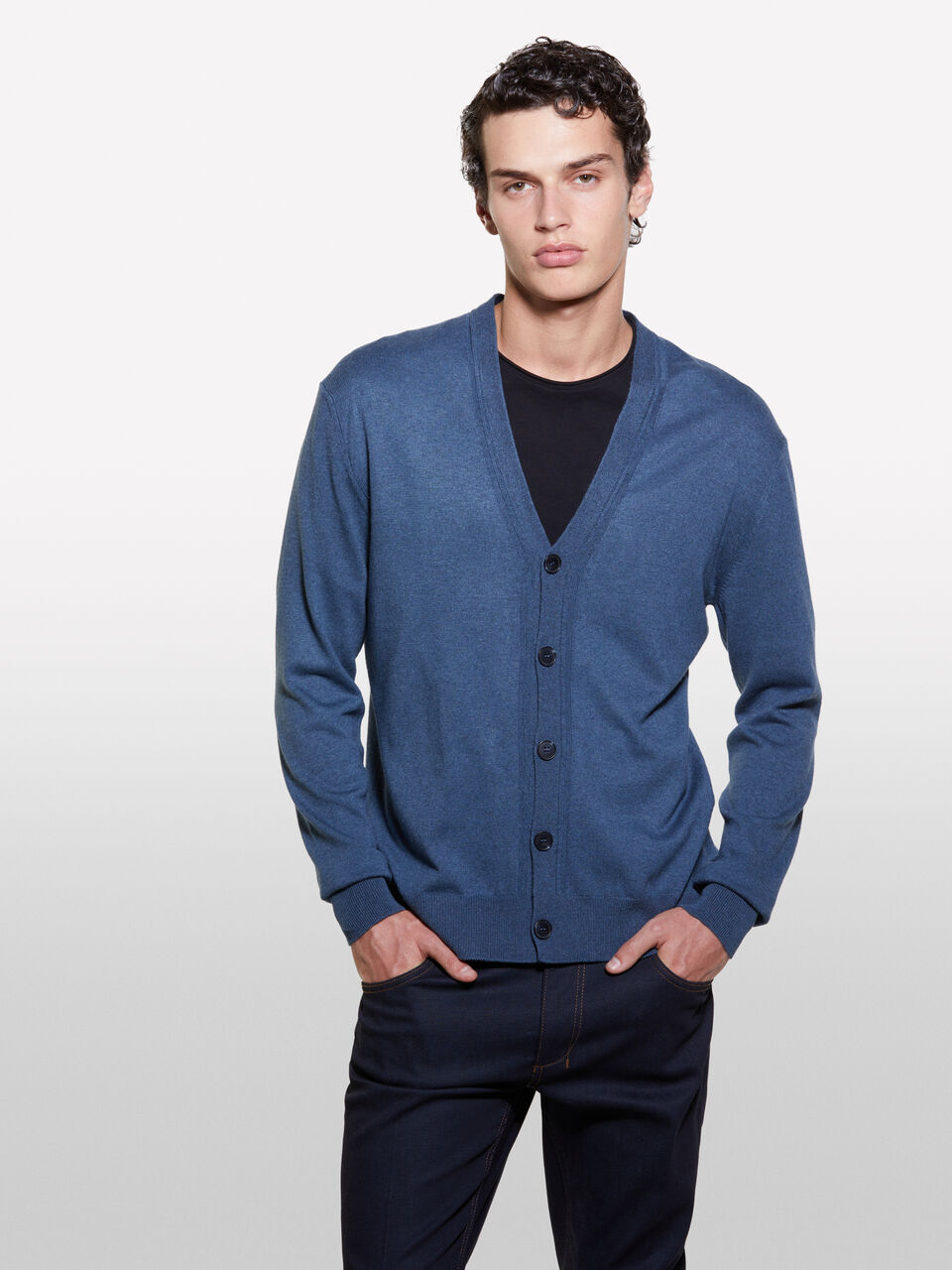 L/S CARDIGAN Men image number null