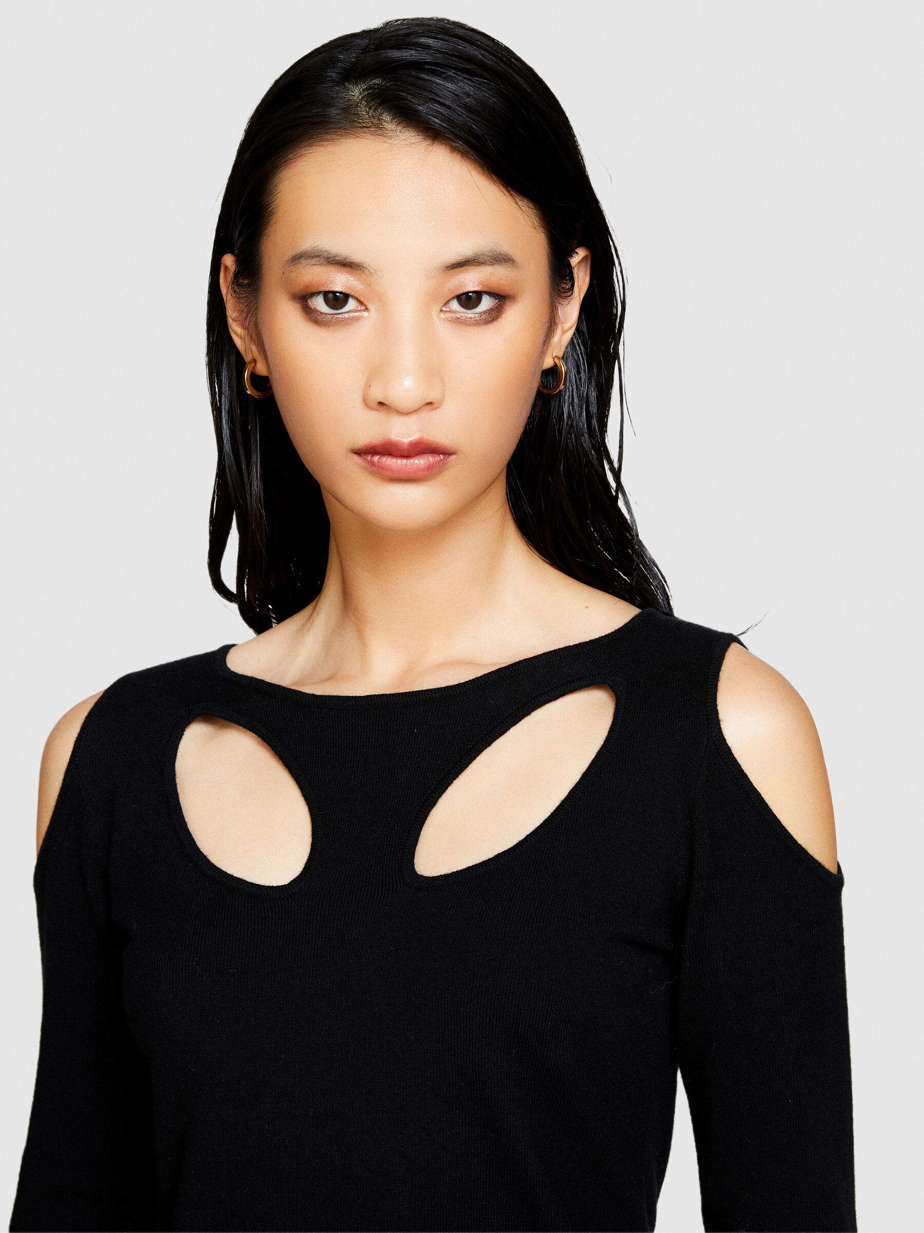 Skin fit sweater store