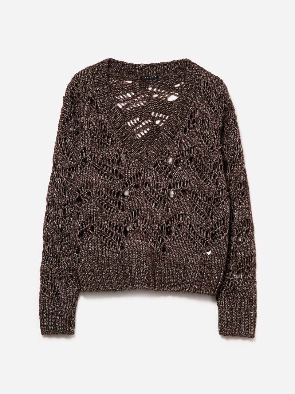 V NECK SWEATER L/S Women image number null