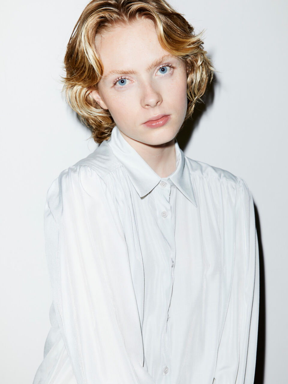 Satin shirt Women image number null