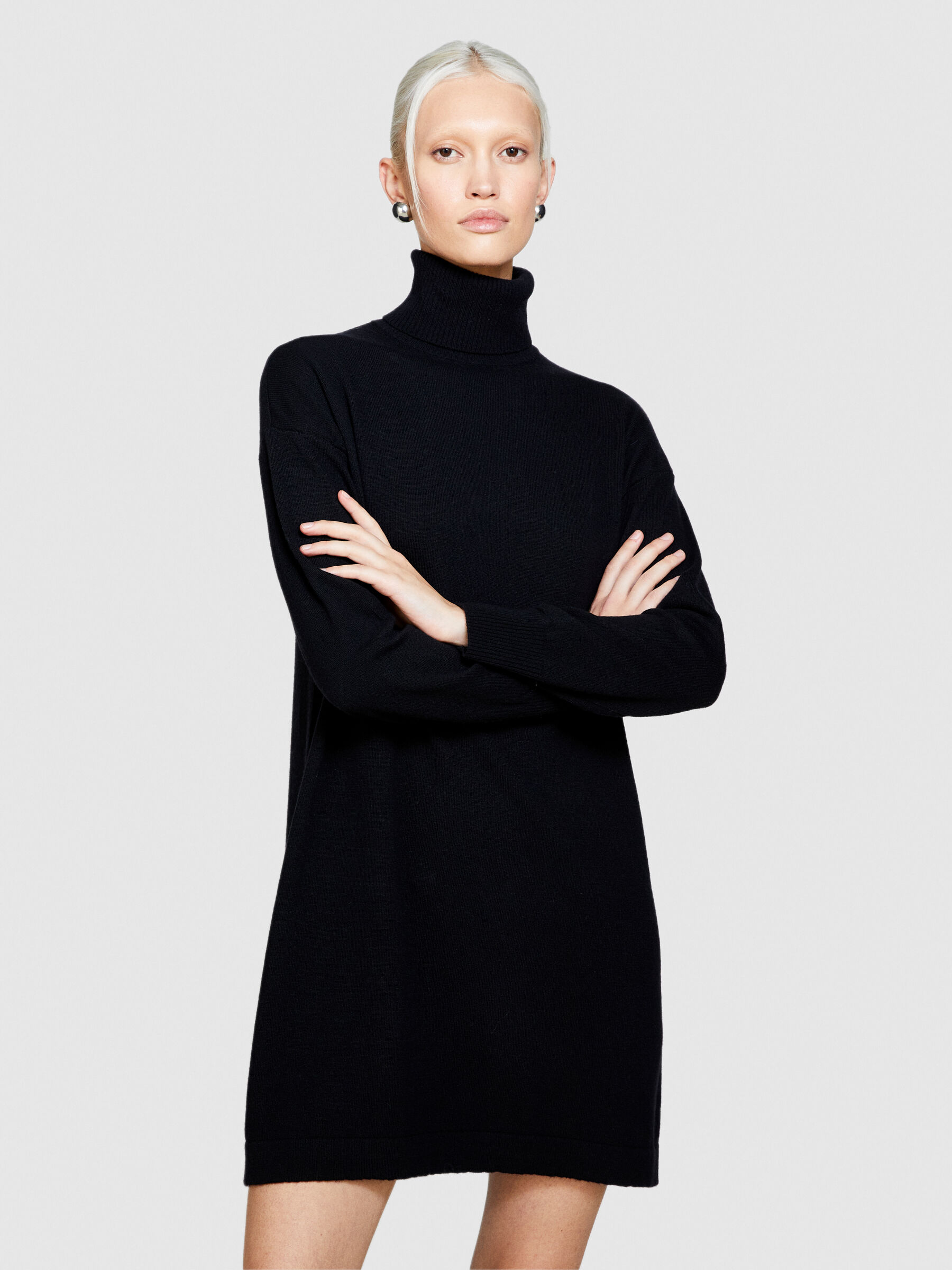 Little black on sale sweater dress