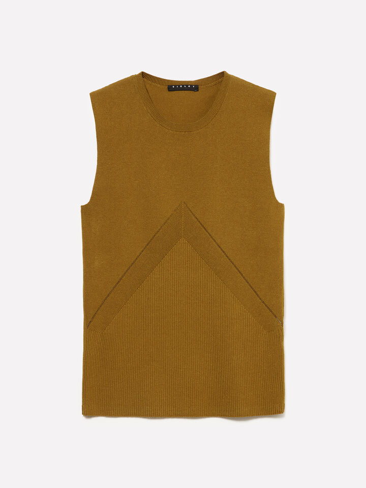 SLEEVELESS SWEATER Women