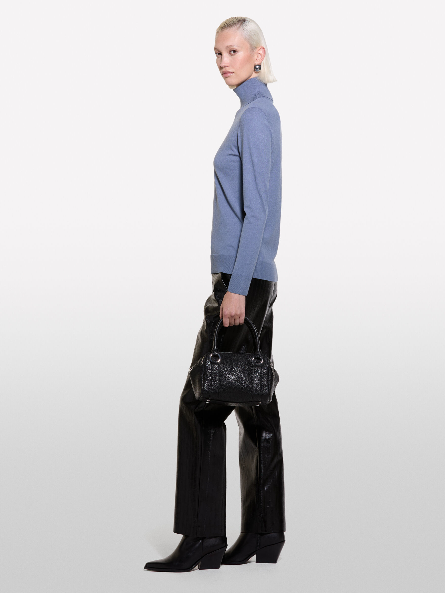 TURTLE NECK SWEATER Women image number null