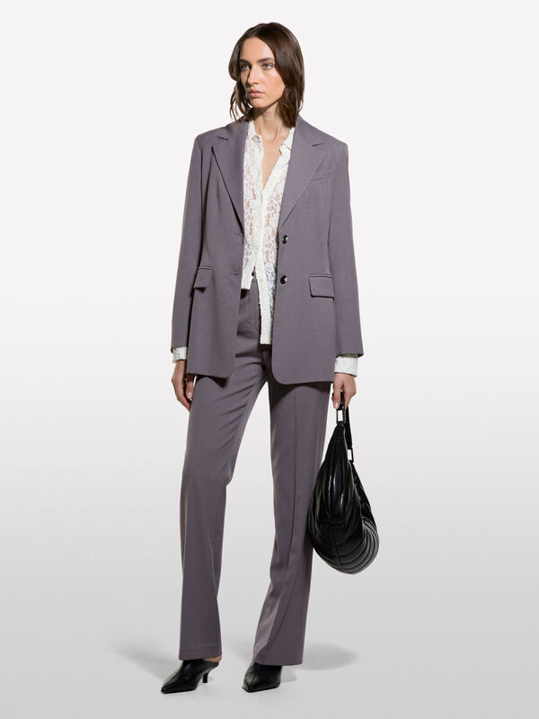 Long slim fit blazer - women's blazers | Sisley