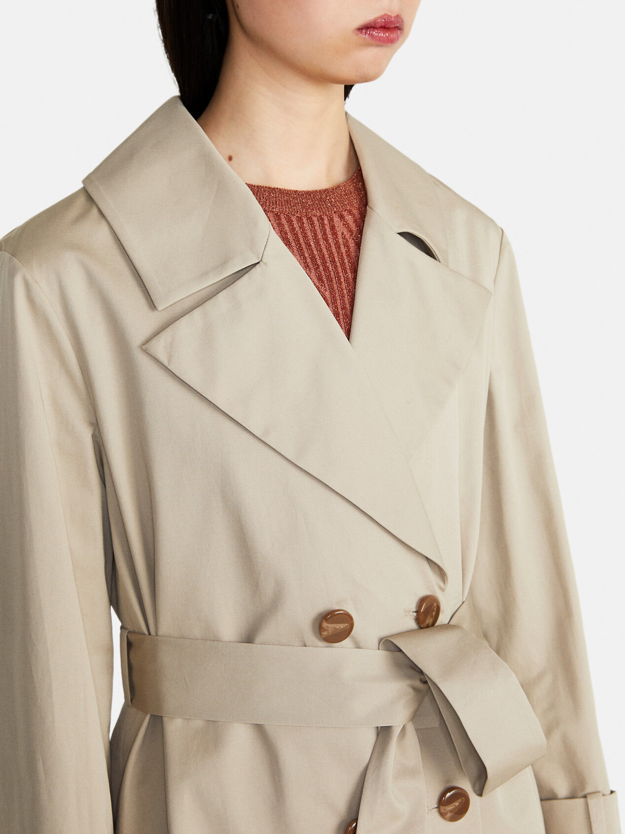 Sisley best sale trench coat