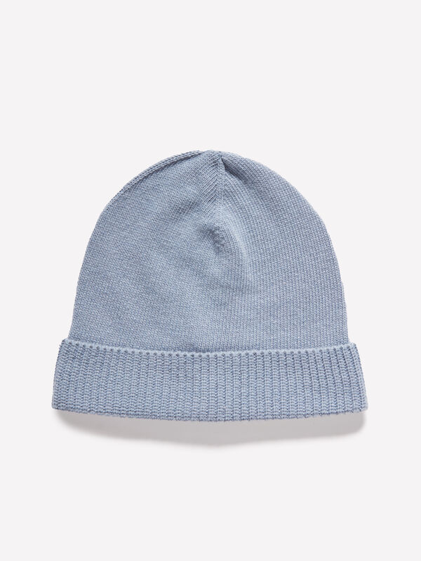 Blue knit hat - women's hats | Sisley
