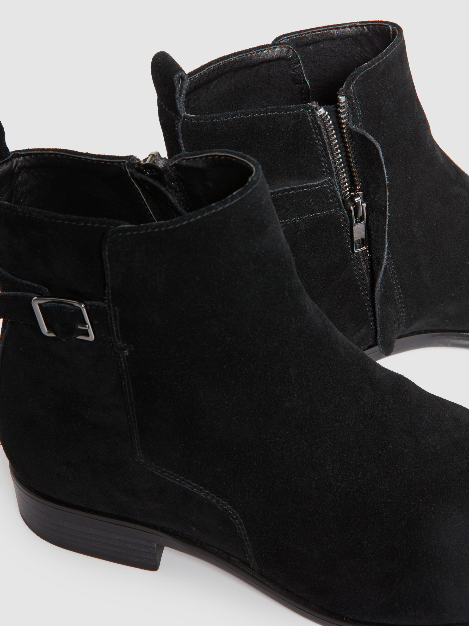 Suede boots Black Sisley