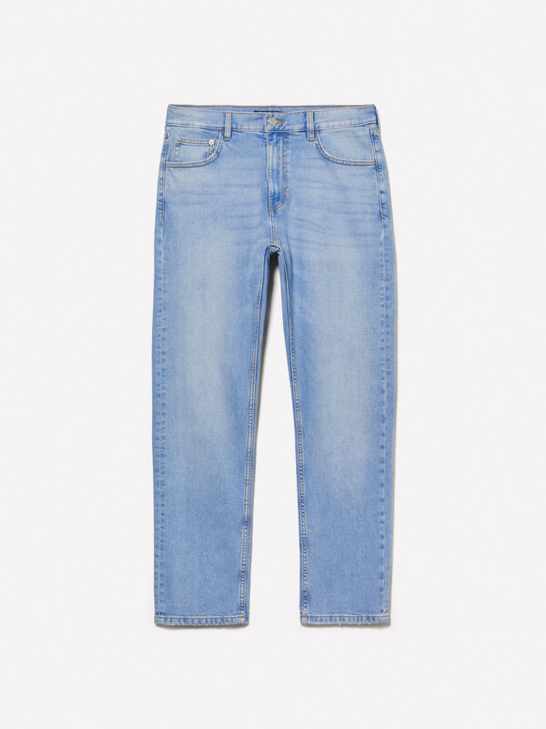 White Style 75 regular fit jeans - men's regular fit jeans | Sisley