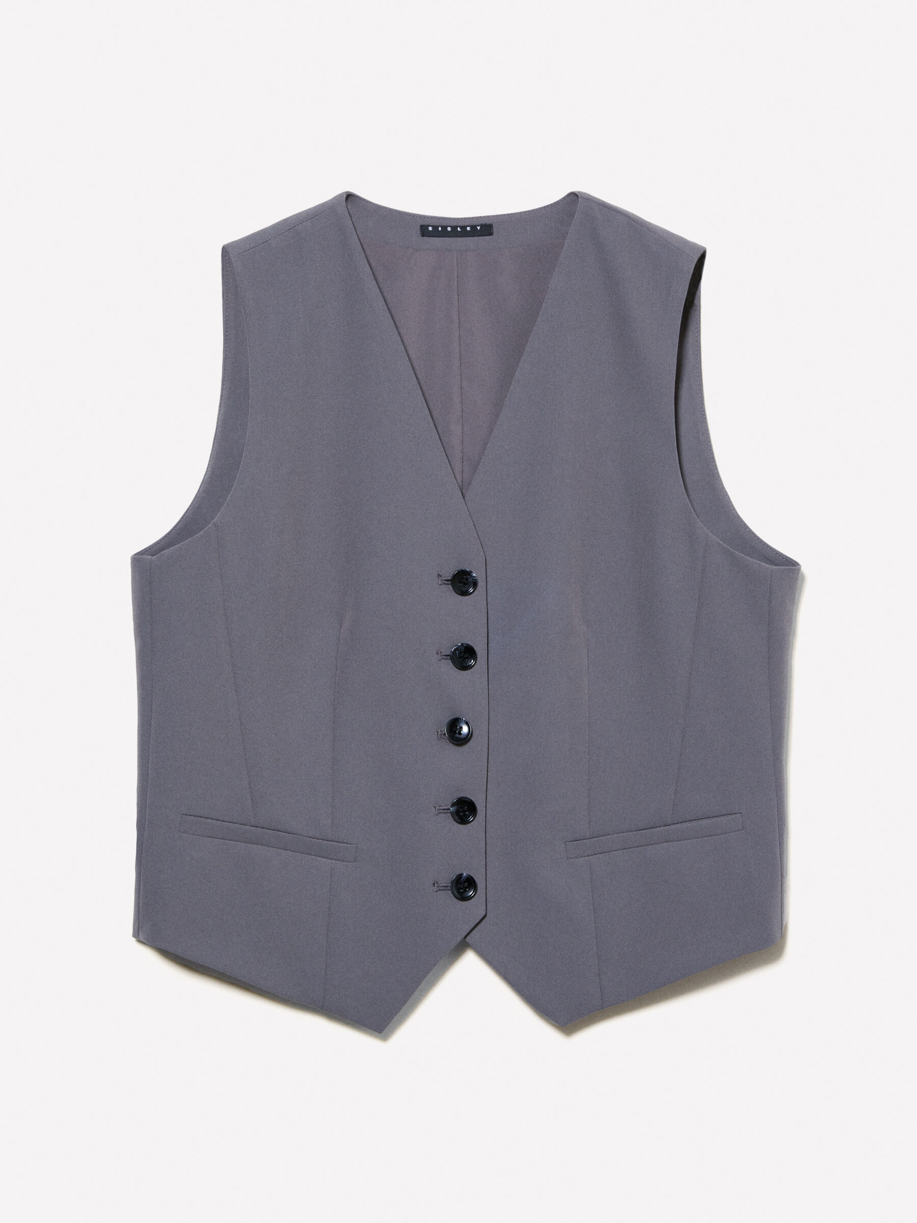 Gray vest store