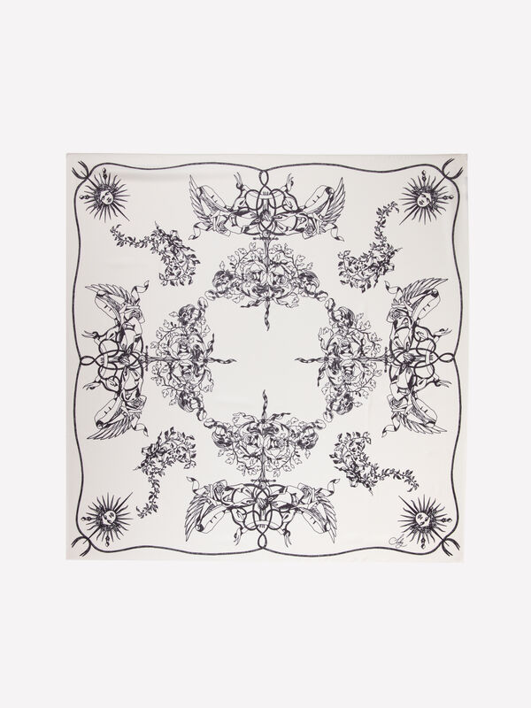 Printed scarf - women's scarves and foulards | Sisley