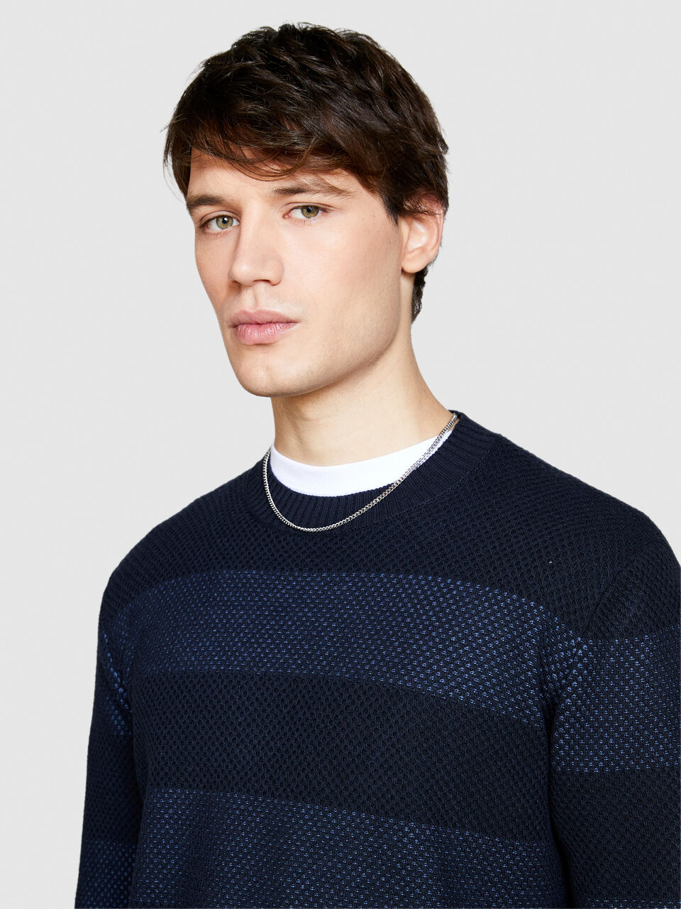 Striped sweater Men image number null