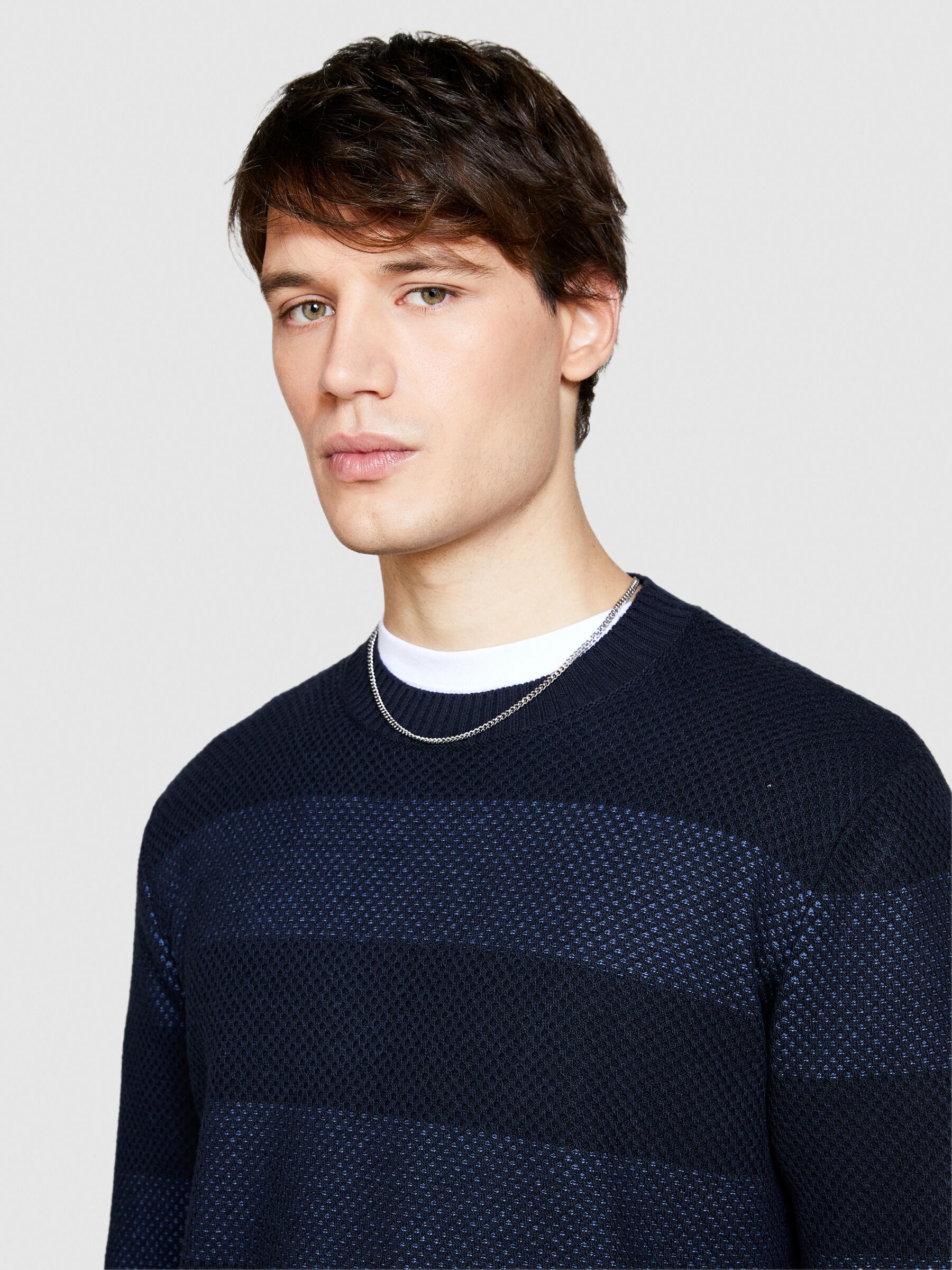 Striped sweater Men image number null