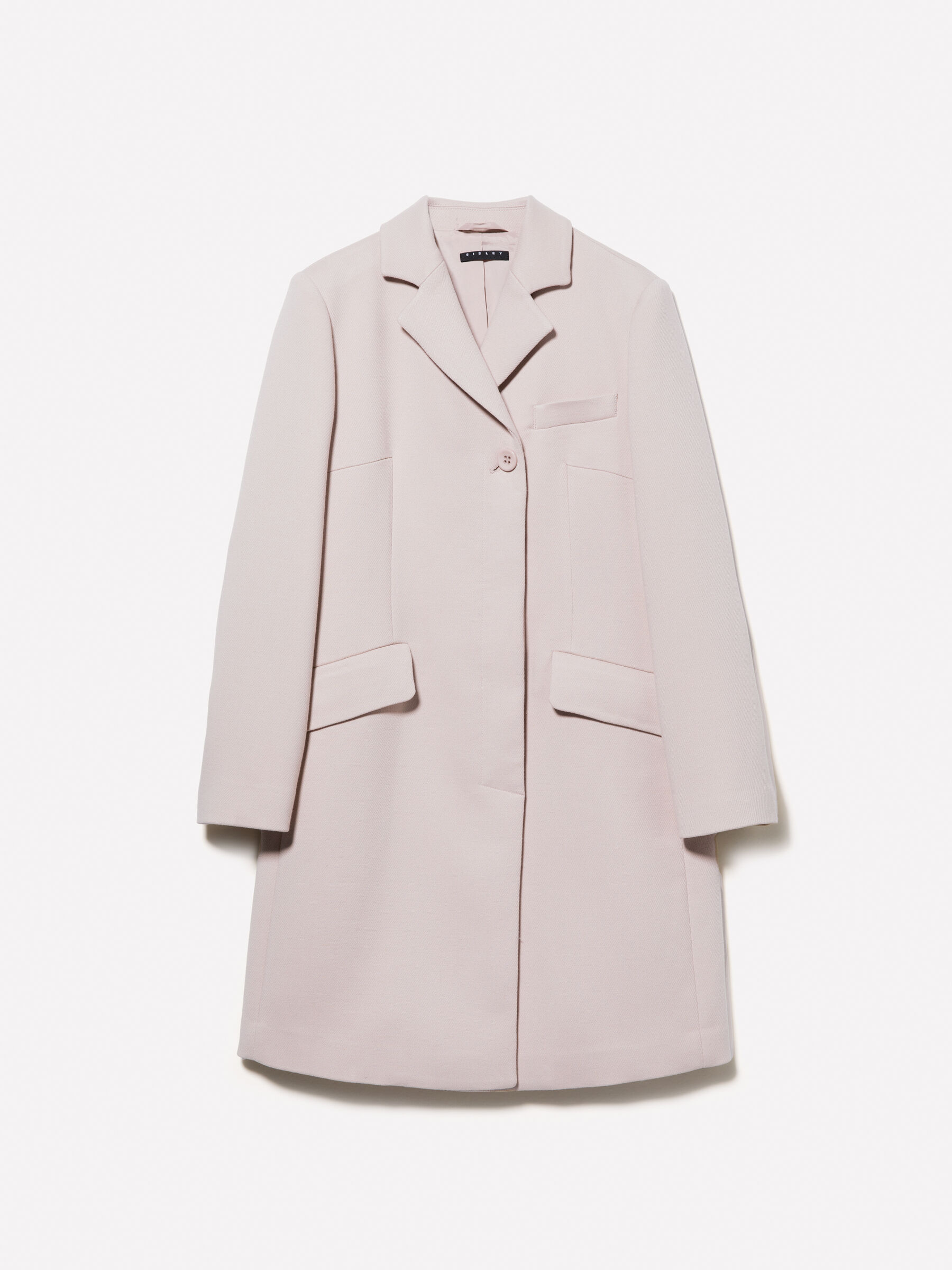 Dusty pink duster coat cheap
