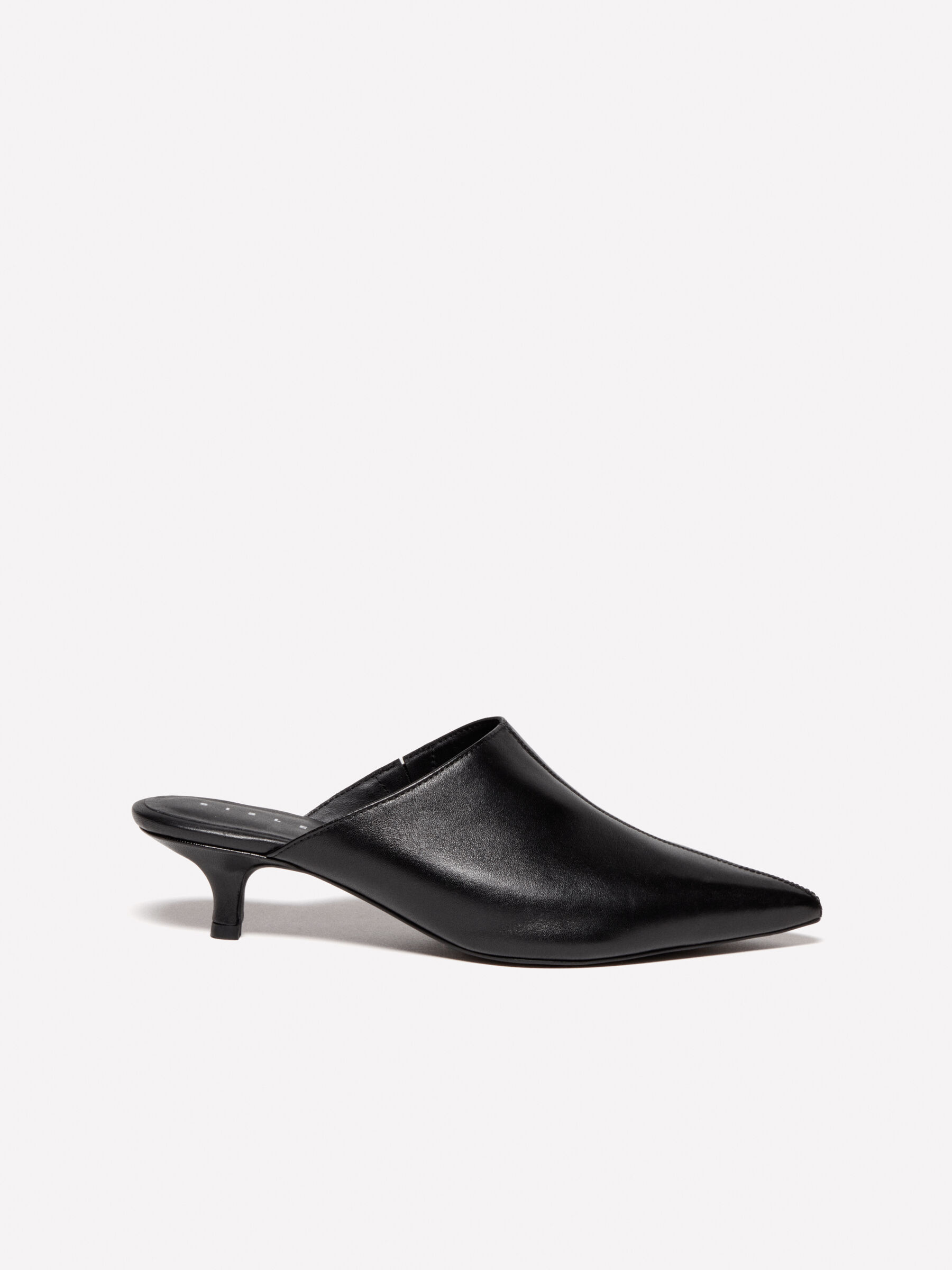 Womens black mules on sale top