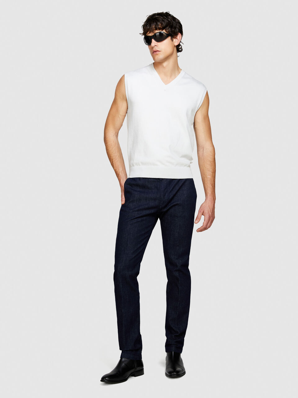 Baltimore denim chinos Men image number null