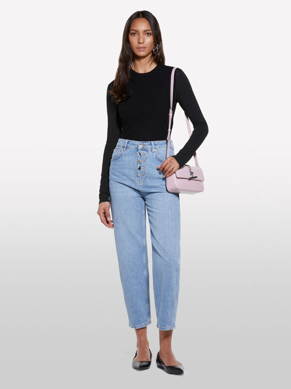 High-waisted jeans - women's mom fit & boyfriend jeans | Sisley